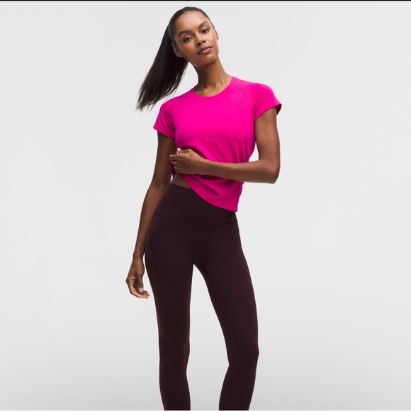 Lululemon Swiftly Tech Short-Sleeve Shirt 2.0 *Waist Length 4 - Picture 2 of 3